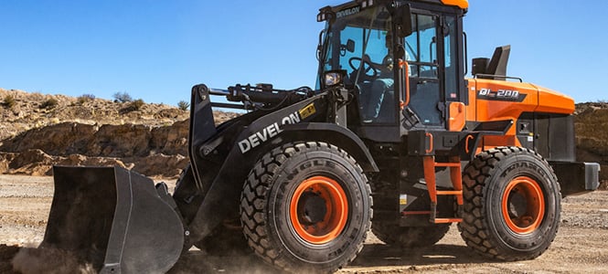 Develon construction equipment