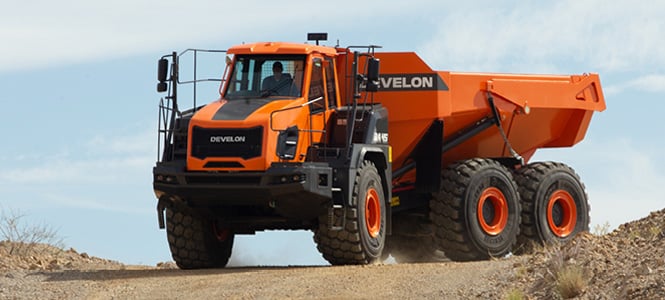 Develon mining equipment